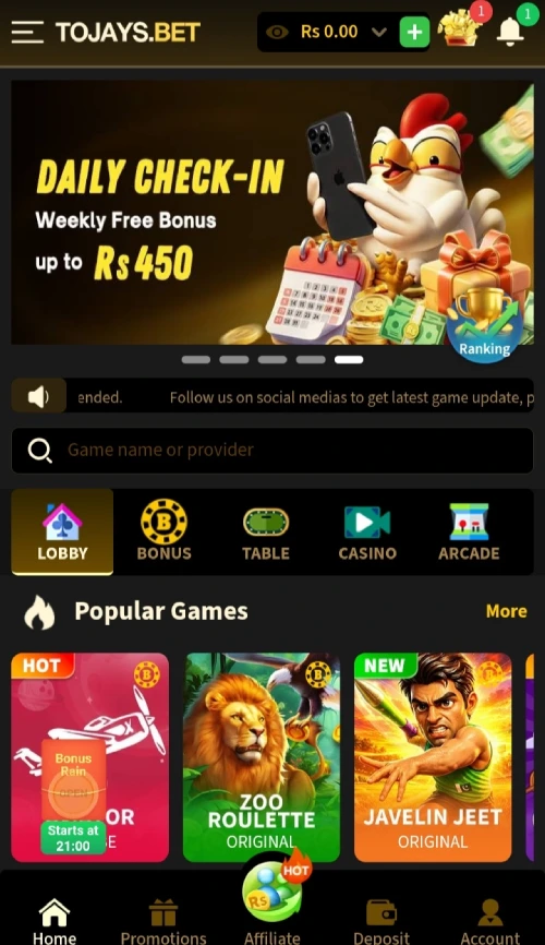 TOJAYS GAME DOWNLOAD APK